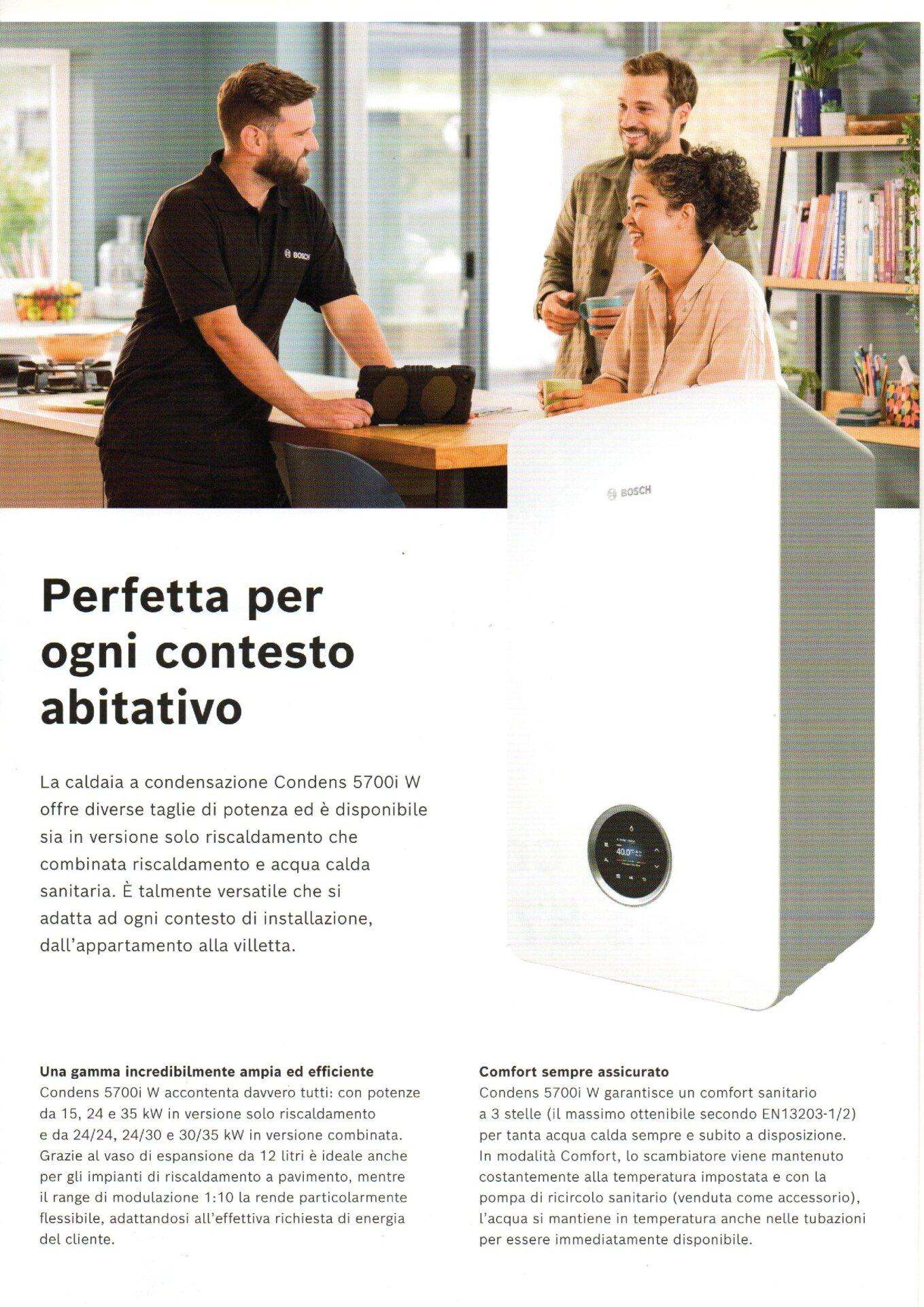 Bosch Condens 5700i W dettaglio
