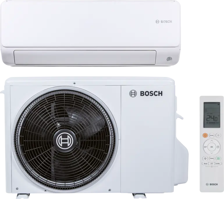 Bosch Climate 6000i sistema completo con unità interna, esterna e telecomando