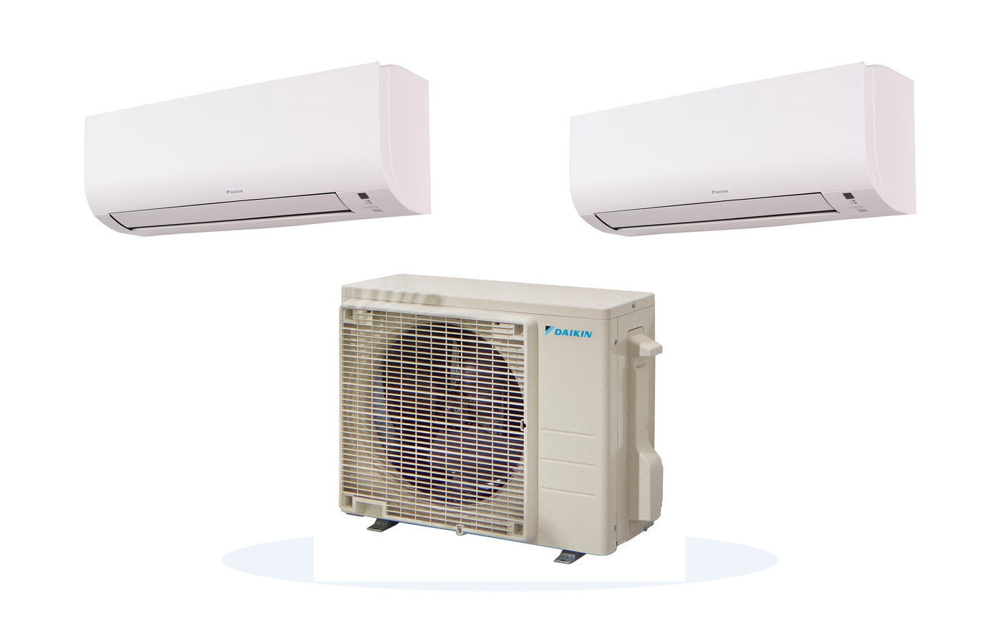 Daikin Comfora Dual con due unità interne e motore esterno